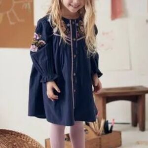 LOUISE MISHA mini DRESS FLORIANE-MIDNIGHT size 5